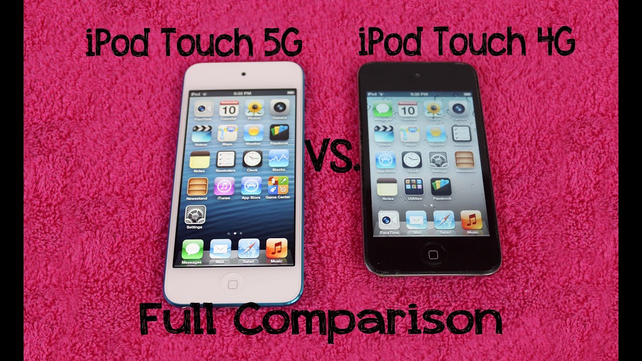 ipod nano generations comparison